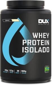 Whey Protein Isolado Baunilha Dux — 24 g por dose: vale a pena?